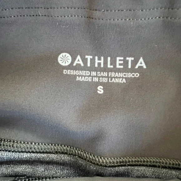 Athleta Grey Two-toned Crop - Picture 5 of 6